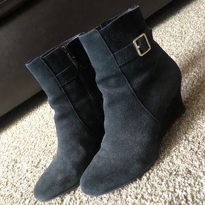 Cole Haan suede ankle boots